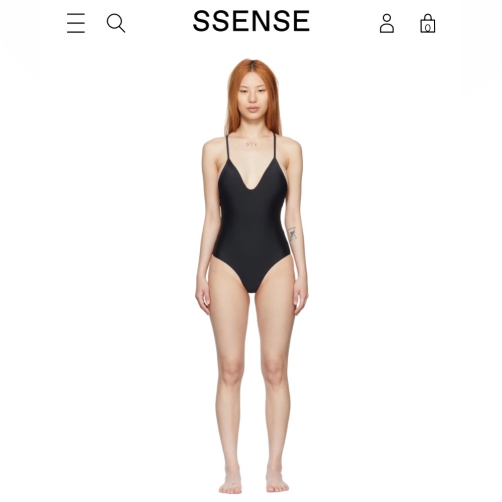 JADE black swimsuit size large